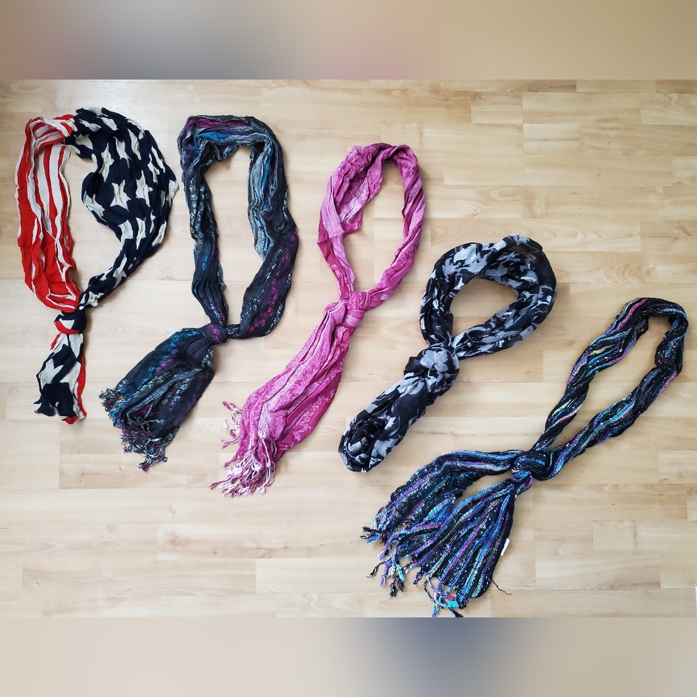Stylish Women's Scarves Bundle. Size OS. #SW